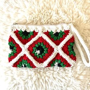 Handmade Crochet Cosmetic Bag